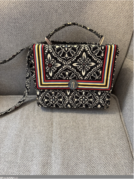 Vera Bradley Handbags - Vera Bradley Julia convertible crossbody bag in the retired Barcelona pattern